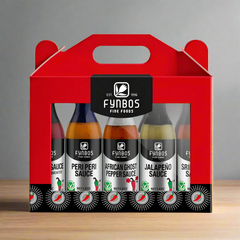 Fynbos Fine Foods 5 SA Style Chilli Sauce Gift Set
