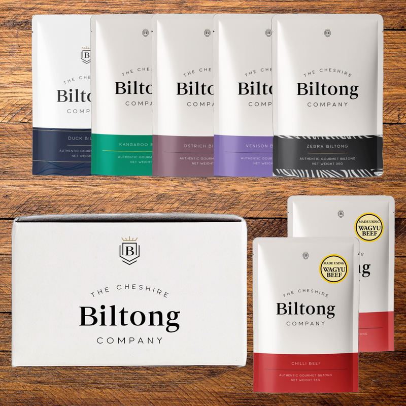 Biltong Variety Pack Wagyu Beef and Exotic