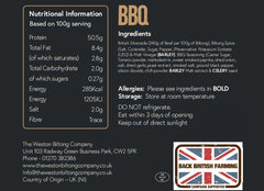 Biltong Selection Box 3 x Exotic Game and 2 x Beef   