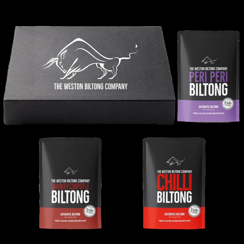 Biltong Selection Box "The Spicy One" (FREE SHIPPING)