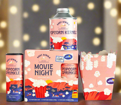 Netflix and chill gift set. Movie night gift set