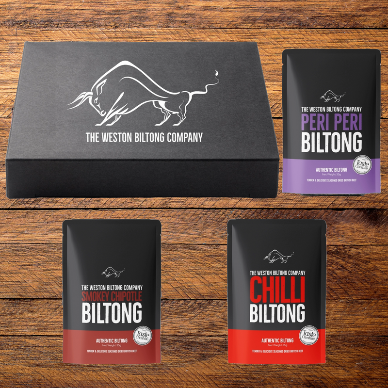 Biltong Selection Box "The Spicy One" (FREE SHIPPING)